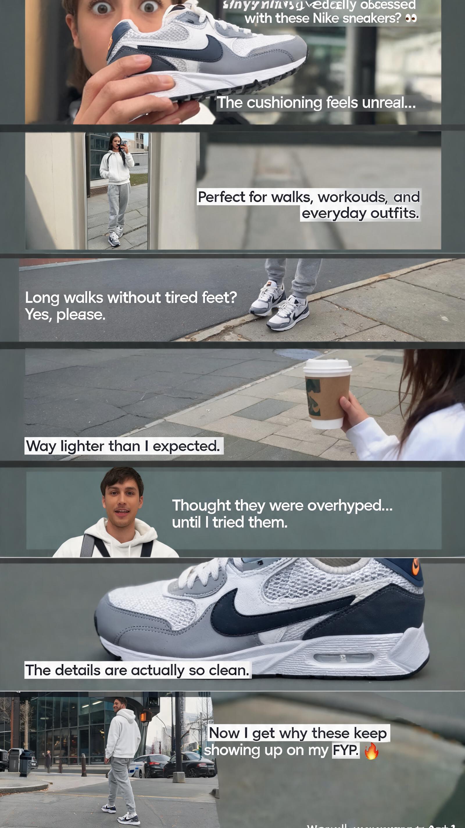 2K 8-Shot Sneaker Review Short Form Storyboard Workflow generated example 1